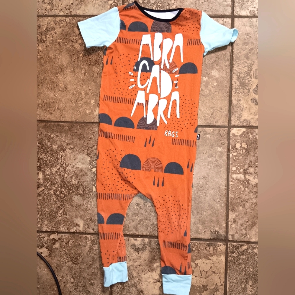 Boys Rags Romper Abracadabra